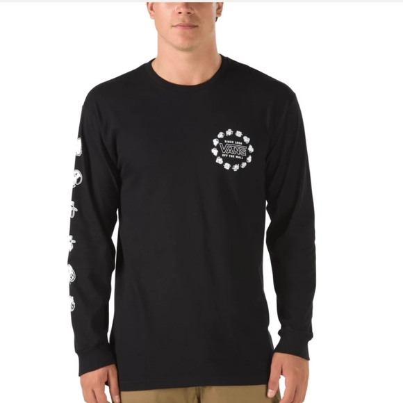 VANS X PEANUTS SNOOPY'S BROTHERS LONG SLEEVE T-SHIRT - Picture 1 of 3
